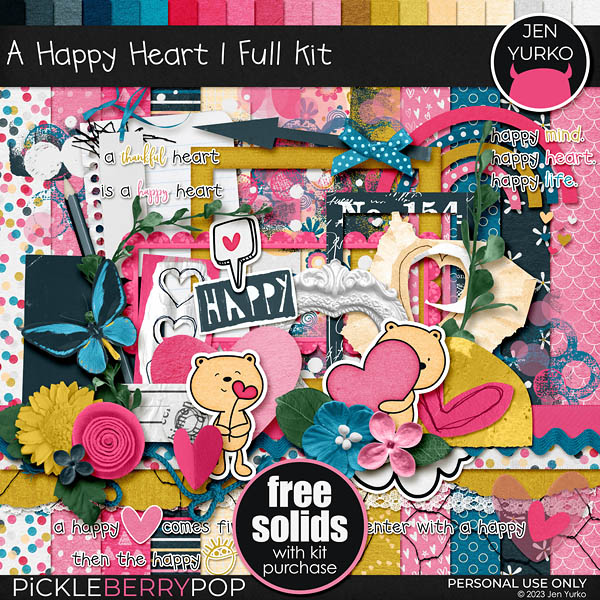 A Happy Heart | Full Kit