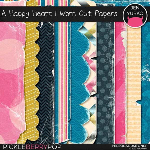 A Happy Heart | Worn Out Papers