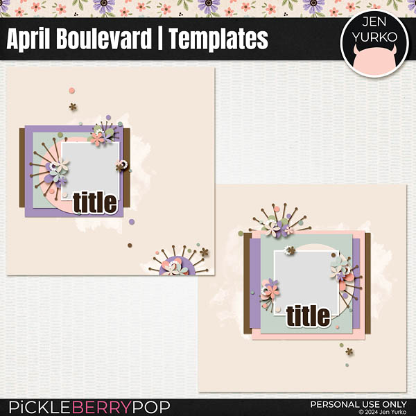 April Boulevard | Templates