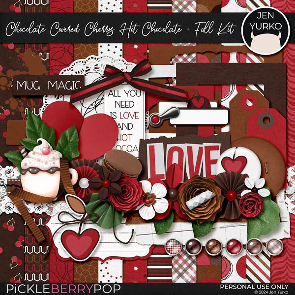 Chocolate Covered Cherry Hot Chocolate | Kit