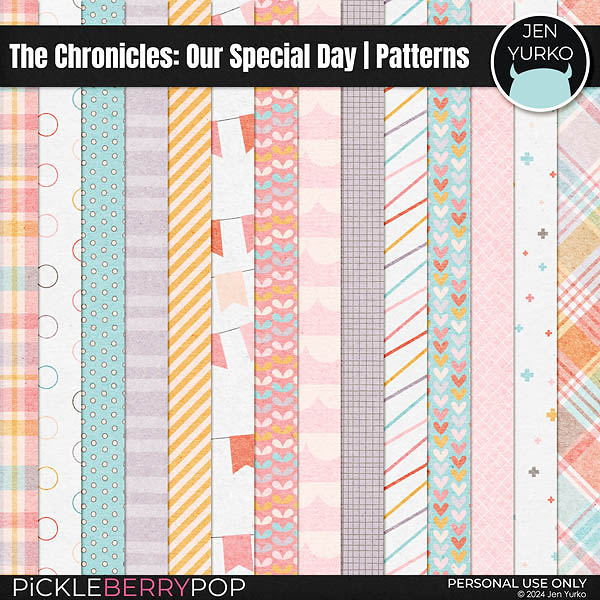 The Chronicles #2: Our Special Day | Patterns