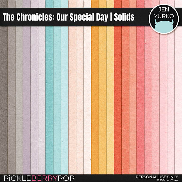 The Chronicles #2: Our Special Day | Solids