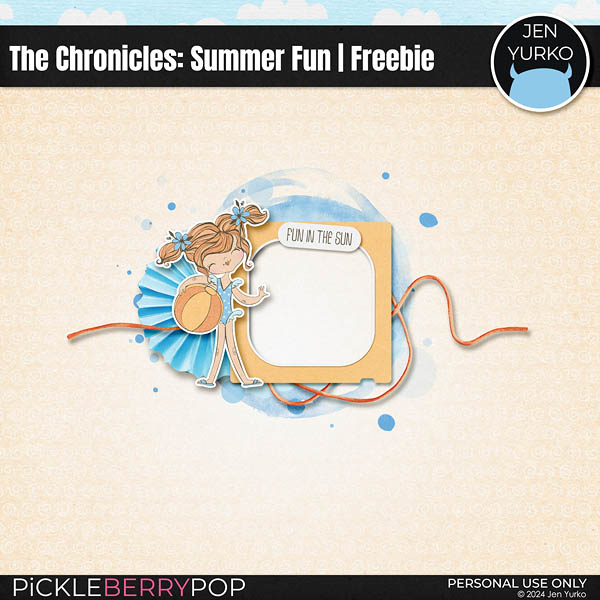 The Chronicles #6: Summer Fun | Freebie