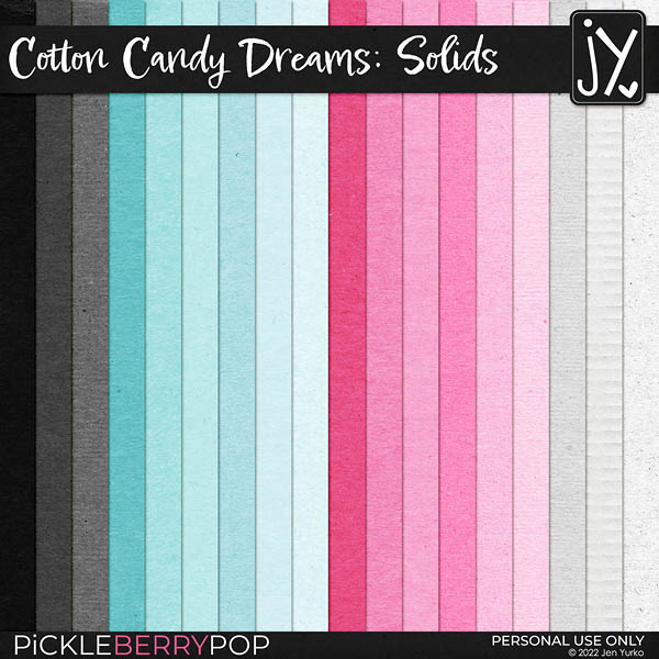 Cotton Candy Dreams Solids