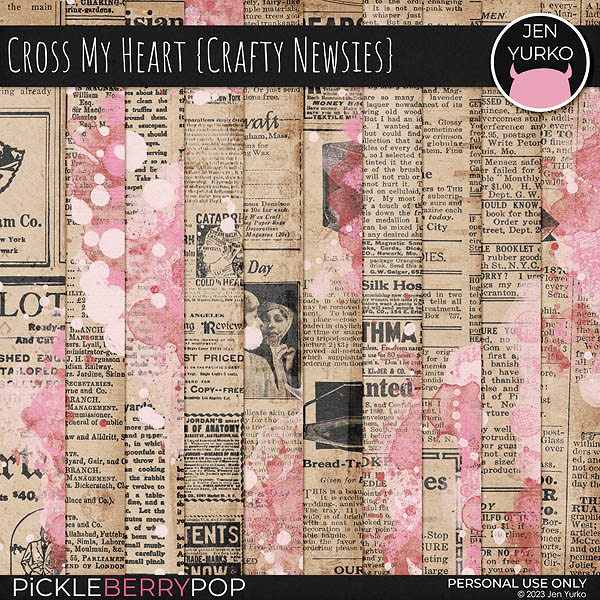 Cross My Heart {Crafty Newsies}