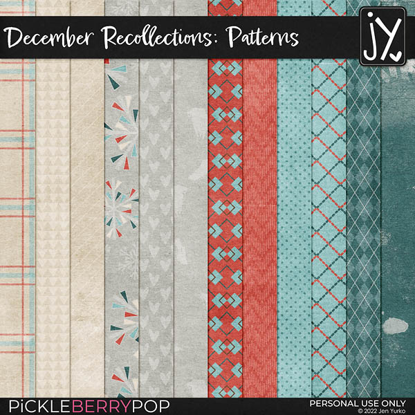 December Recollections Patterns