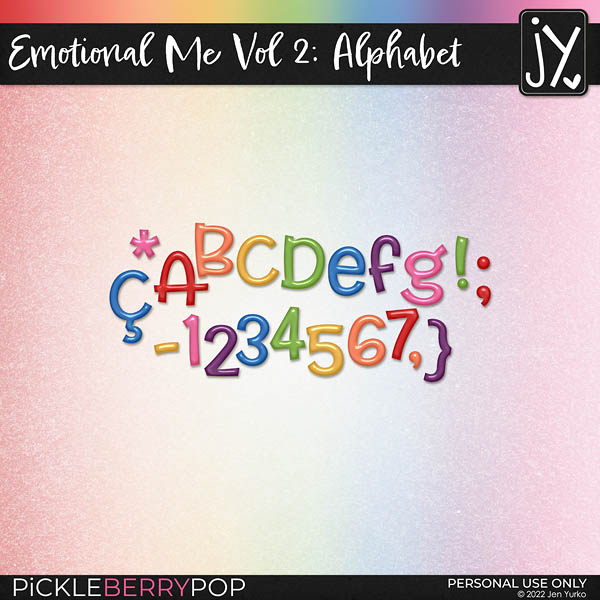 Emotional Me Vol 2 Alphabets