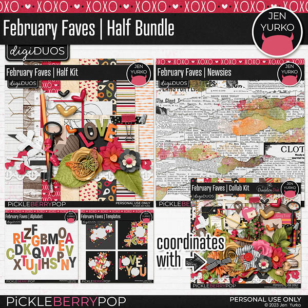 February Faves | Half Bundle