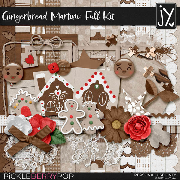 Gingerbread Martini Full Kit