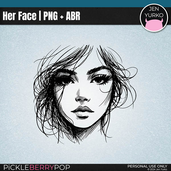 Her Face | PNG + ABR