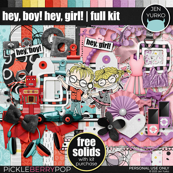 Hey, Boy! Hey, Girl! | Full Kit