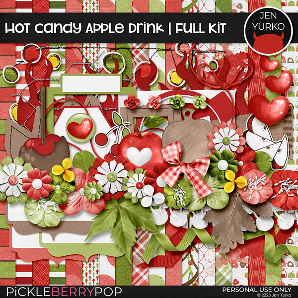 Hot Candy Apple Drink | Full Kit