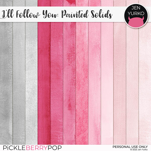 I'll Follow You: Painted Solids