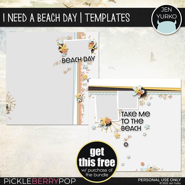 I Need a Beach Day | Templates