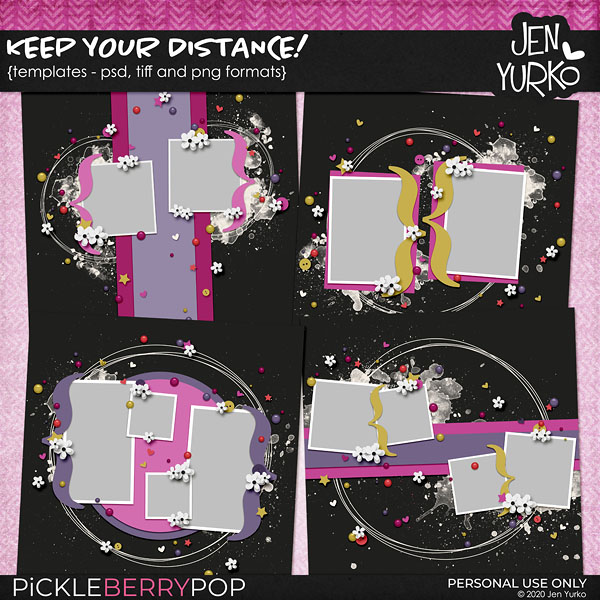 Keep Your Distance! Templates