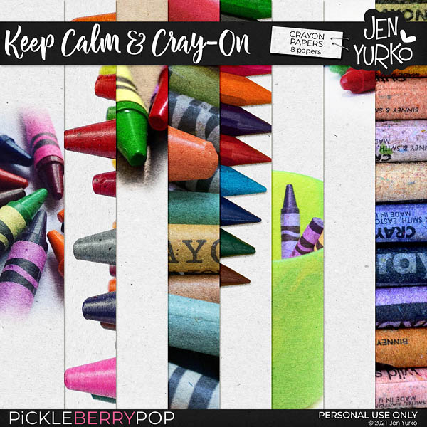 Keep Calm & Cray-On: Crayon Papers