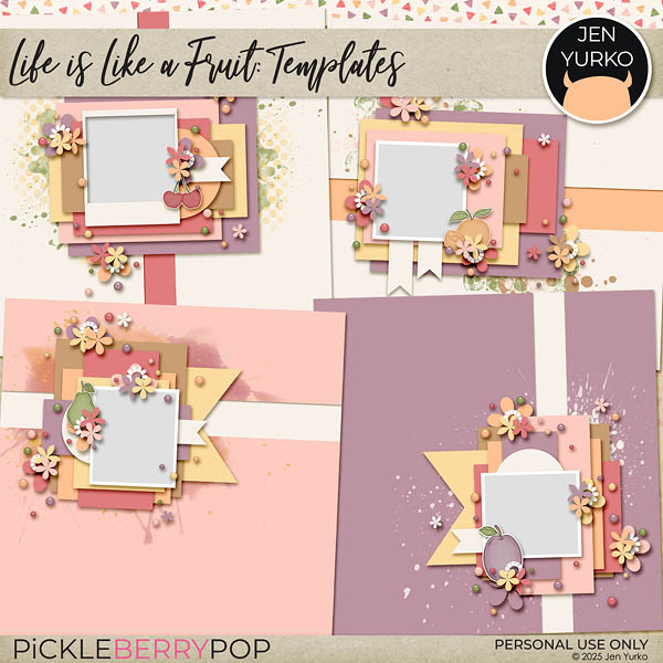 Life is Like a Fruit: Templates