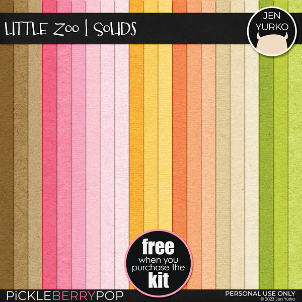 Little Zoo | Solids