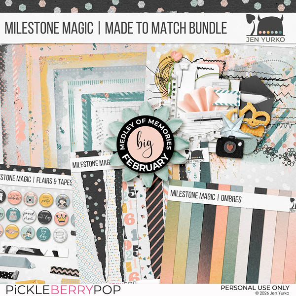 Milestone Magic | Made to Match Bundle
