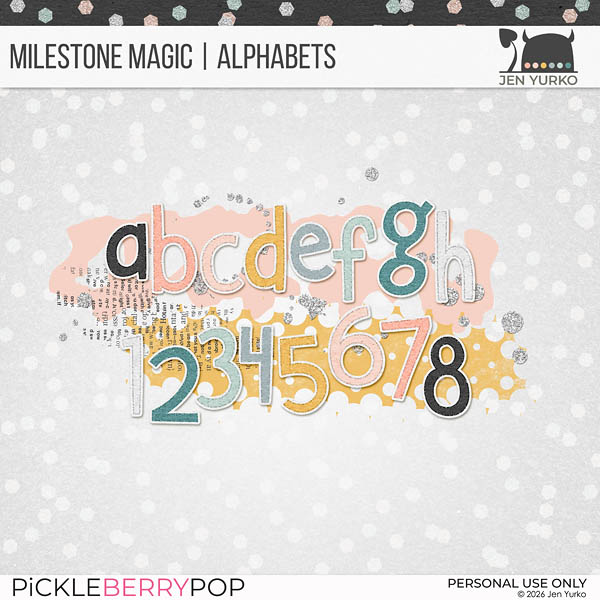 Milestone Magic | Essentials | Alphabets