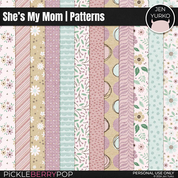 She's My Mom | Patterns