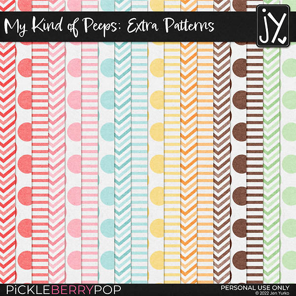 My Kind of Peeps Extra Patterns