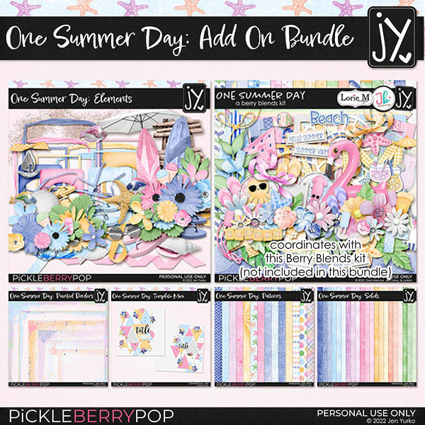 One Summer Day Add On Bundle by Jen Yurko