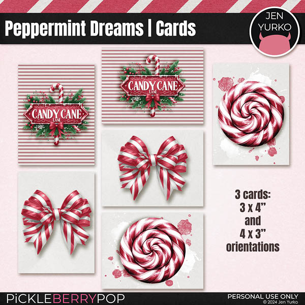 Peppermint Dreams | Cards