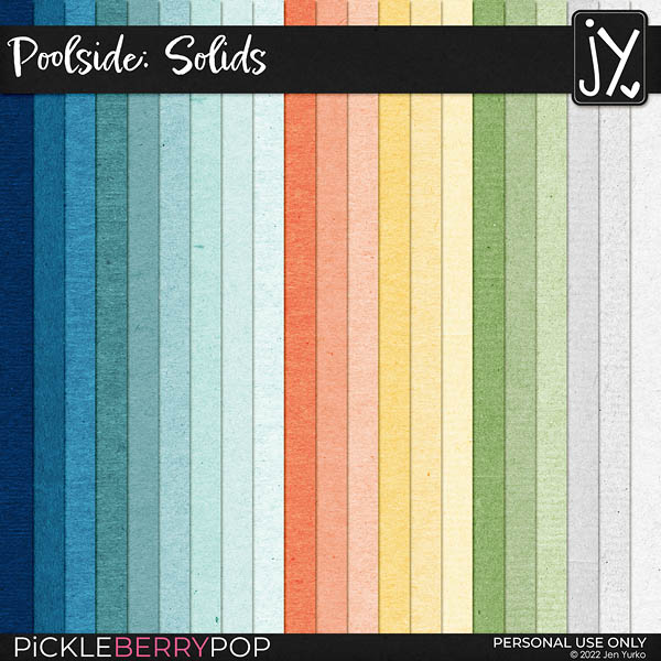 Poolside Solids