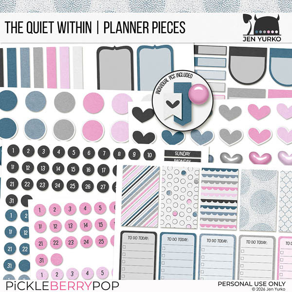 The Quiet Within | Planner Booster | Planner Pieces