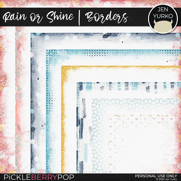 Rain or Shine | Page Borders