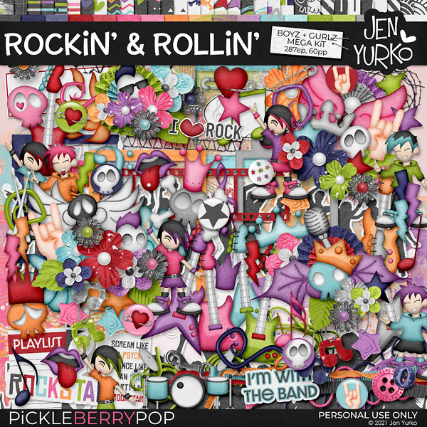 Rockin' and Rollin' Boyz + Gurlz Mega Kit