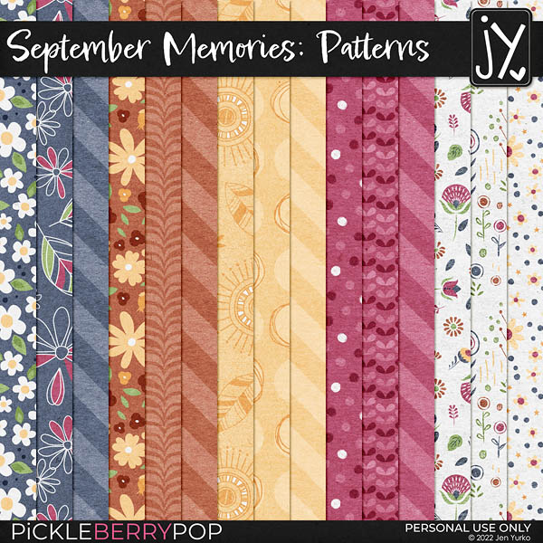 September Memories Patterns