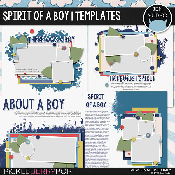 Spirit of a Boy | Templates