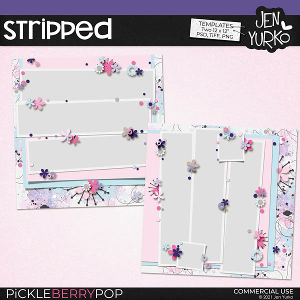 Stripped Template Mini