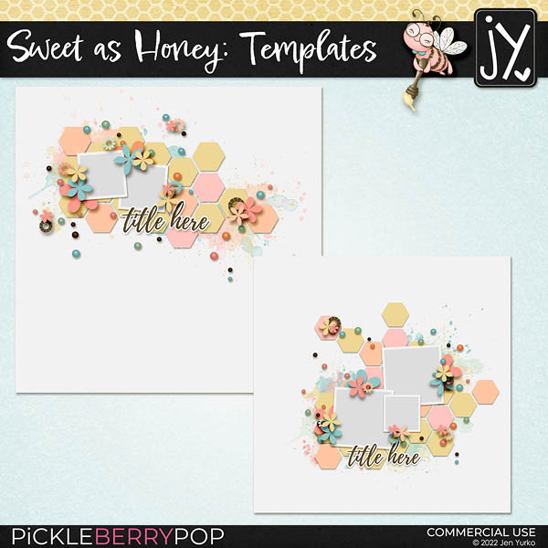 Sweet as Honey Templates