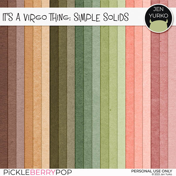 It's a Virgo Thing: Simple Solids