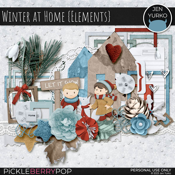 Winter at Home {Elements}