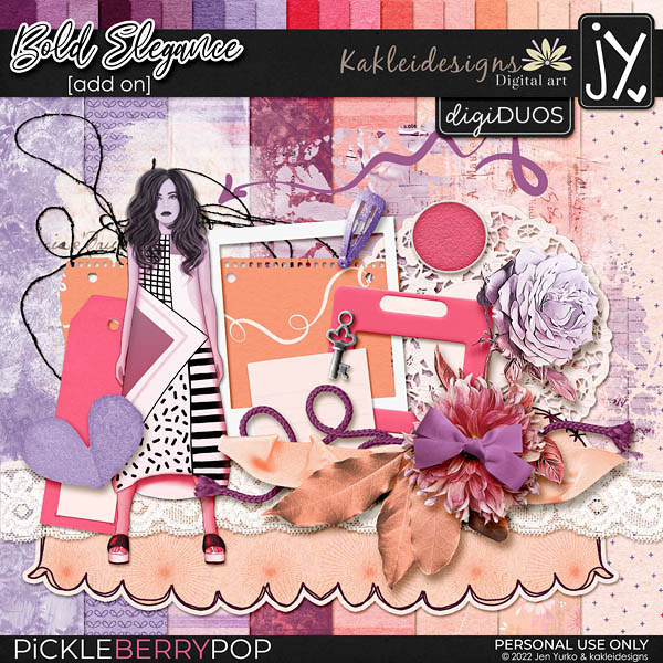 Bold Elegance Add On by Jen Yurko & Kakleidesigns