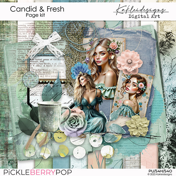 Candid and Fresh Page kit