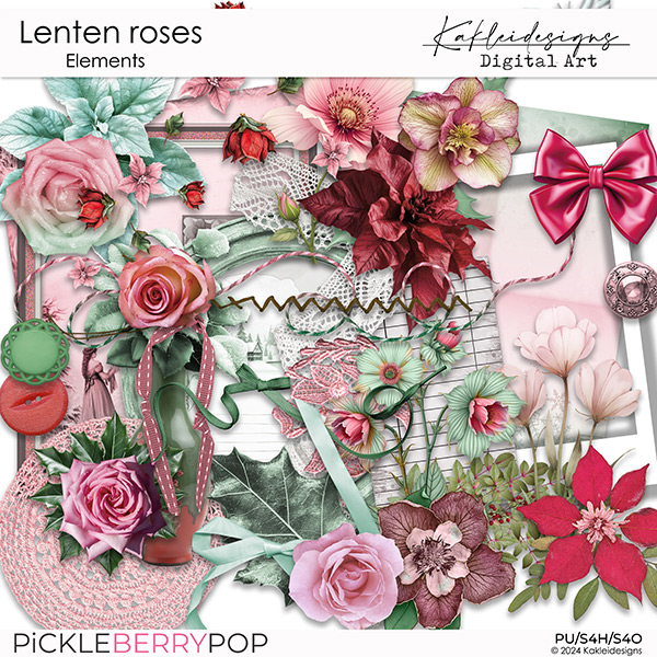 Lenten Roses Elements