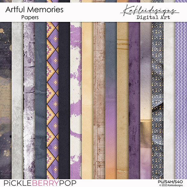 Artful Memories Paper Pack