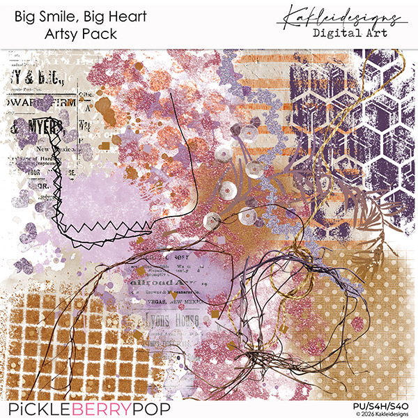 Big Smile, Big Heart Artsy Pack