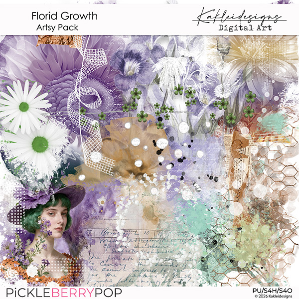 Florid Growth Artsy Pack