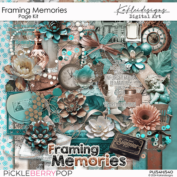 Framing Memories Page Kit