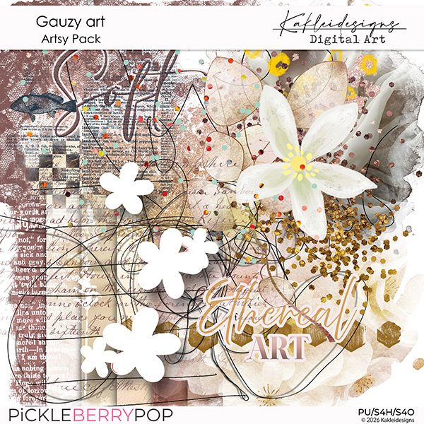 Gauzy Art Artsy Pack