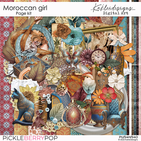 Moroccan Girl Page kit