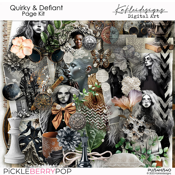 Quirky & Defiant Page kit