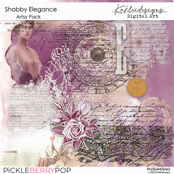 Shabby Elegance Artsy Pack
