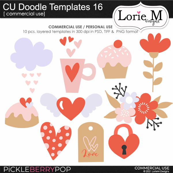 CU Doodle Templates 16